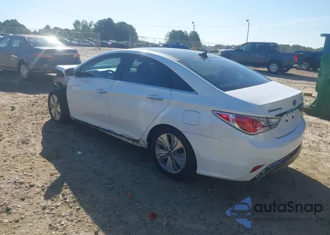 2015 Hyundai Sonata Hybrid Limited из США, поврежденный, VIN KMHEC4A46FA135519